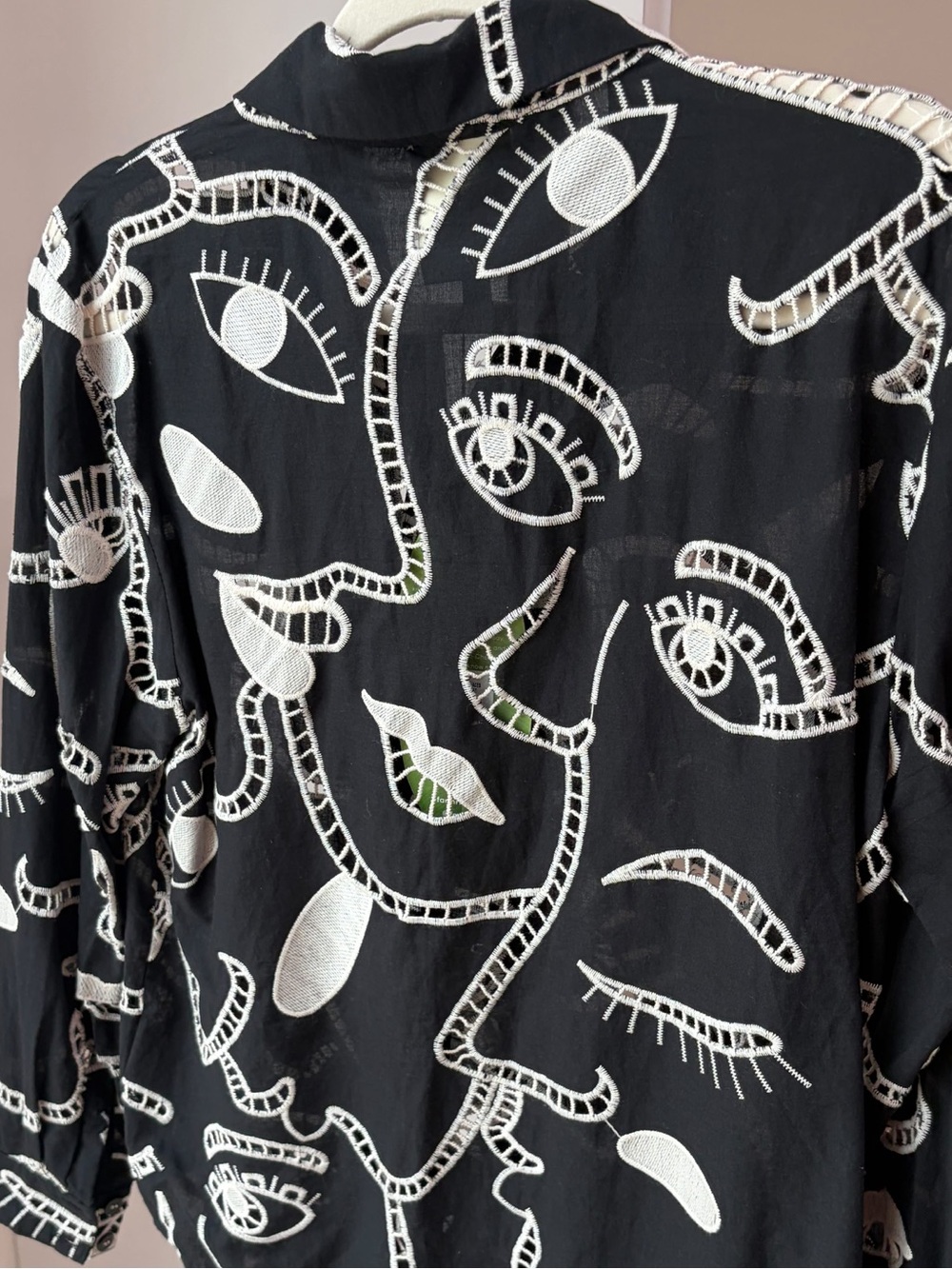 Farm Rio Richelieu Faces Shirt - Picture 12 of 12
